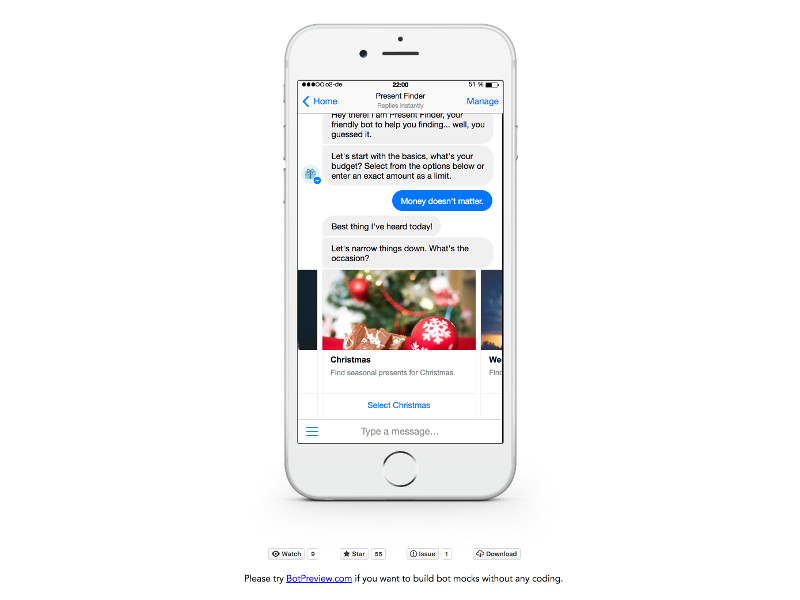 jQuery.fbMessenger